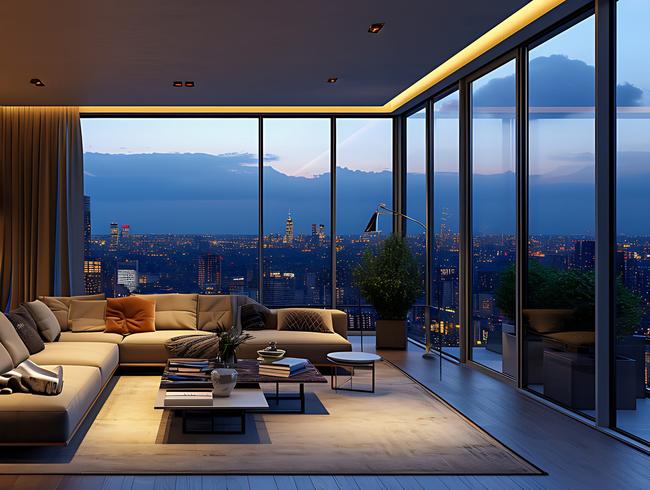 Flat with city centre view