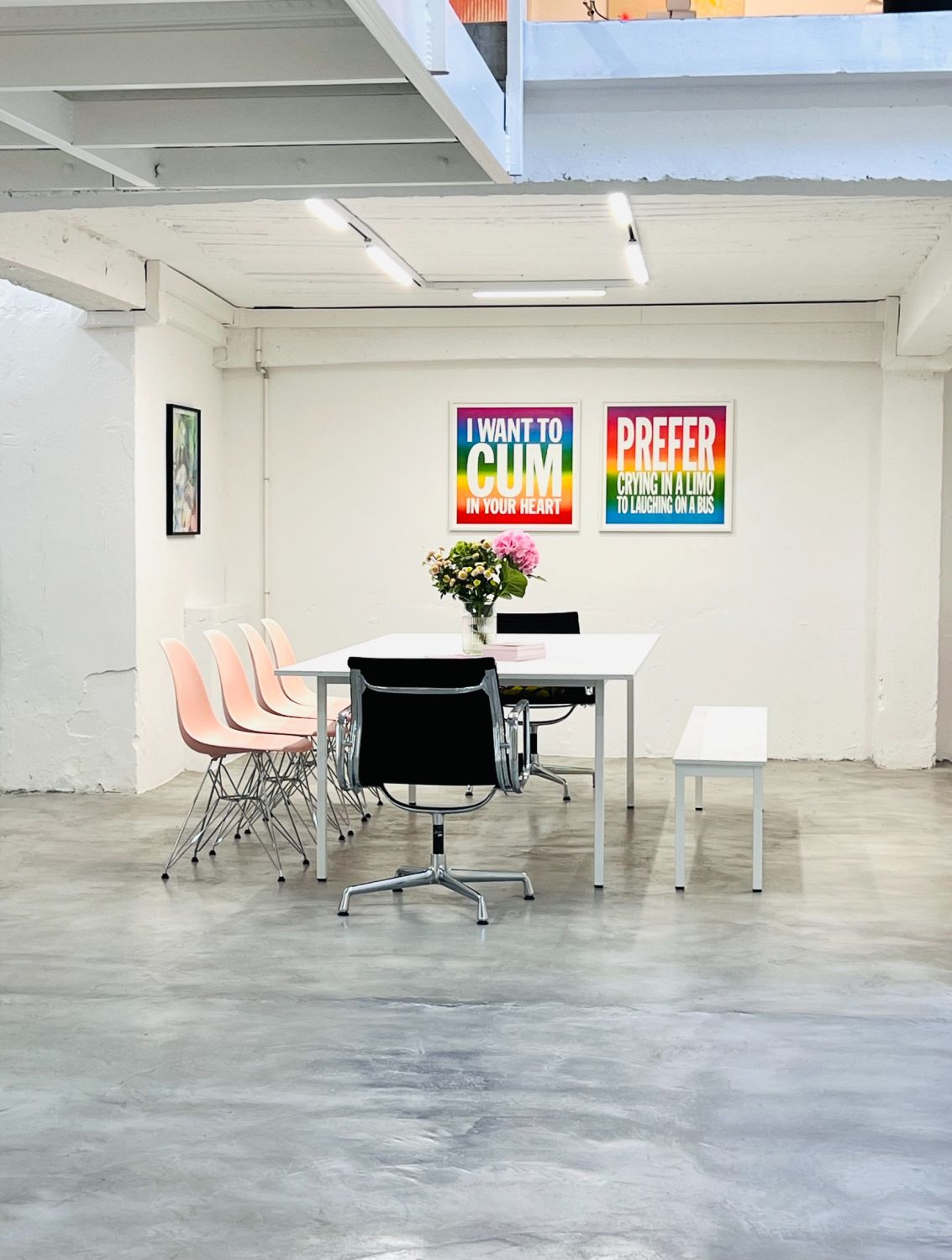 Atelier galerie d'art au port de Nice