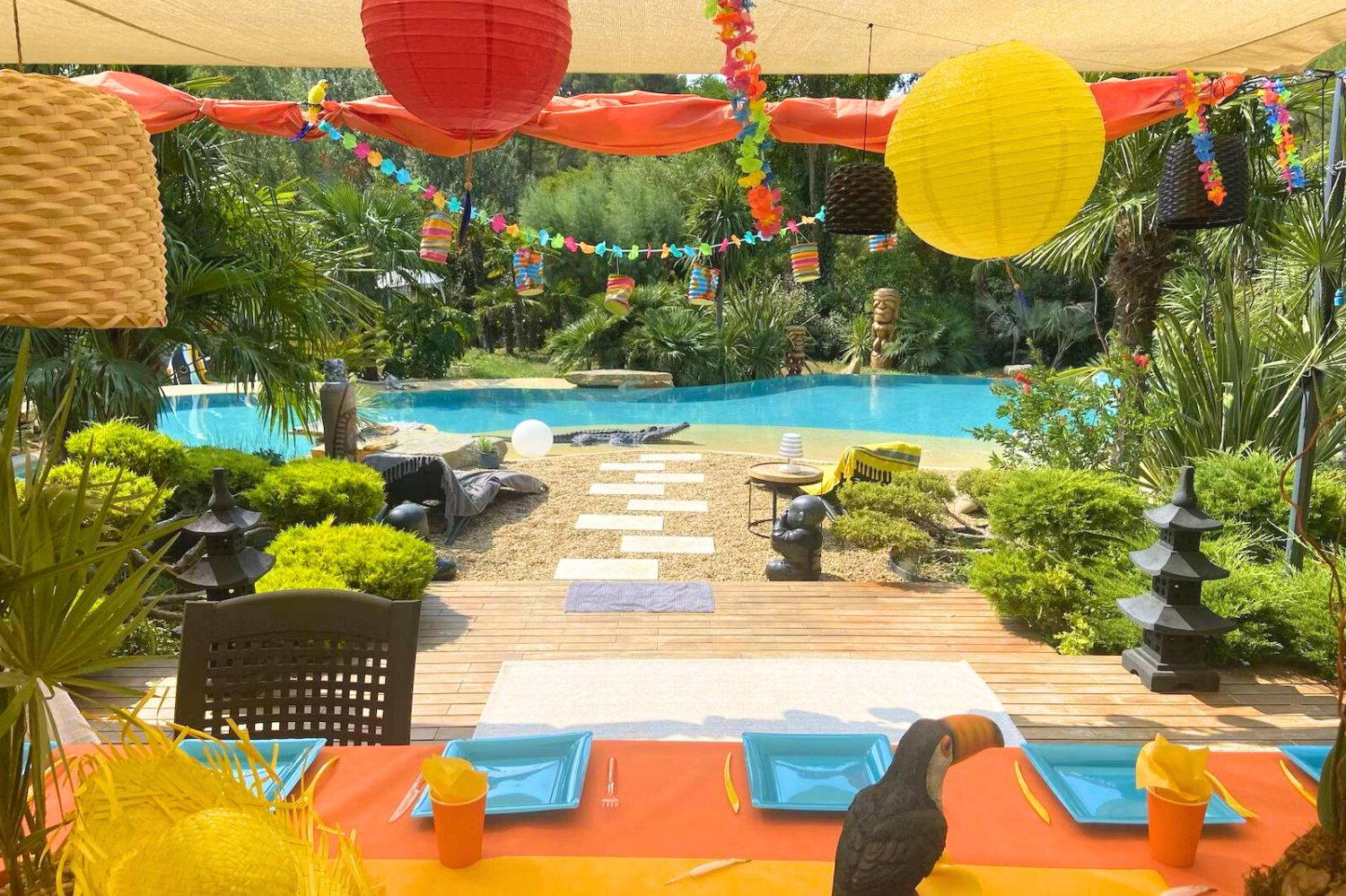 Bali-Inspired Tropical Paradise Near Aix-en-Provence & Marseille