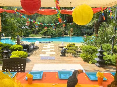 Bali-Inspired Tropical Paradise Near Aix-en-Provence & Marseille