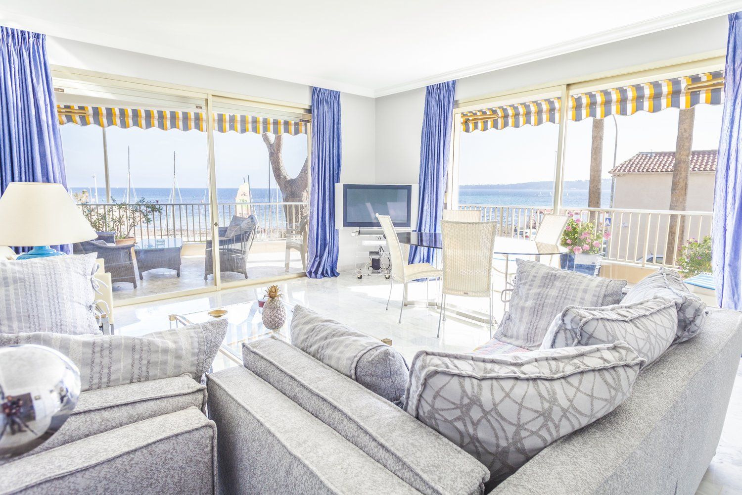 Sea-View Terrace Apartment for Events Near Cannes Beach & Palais