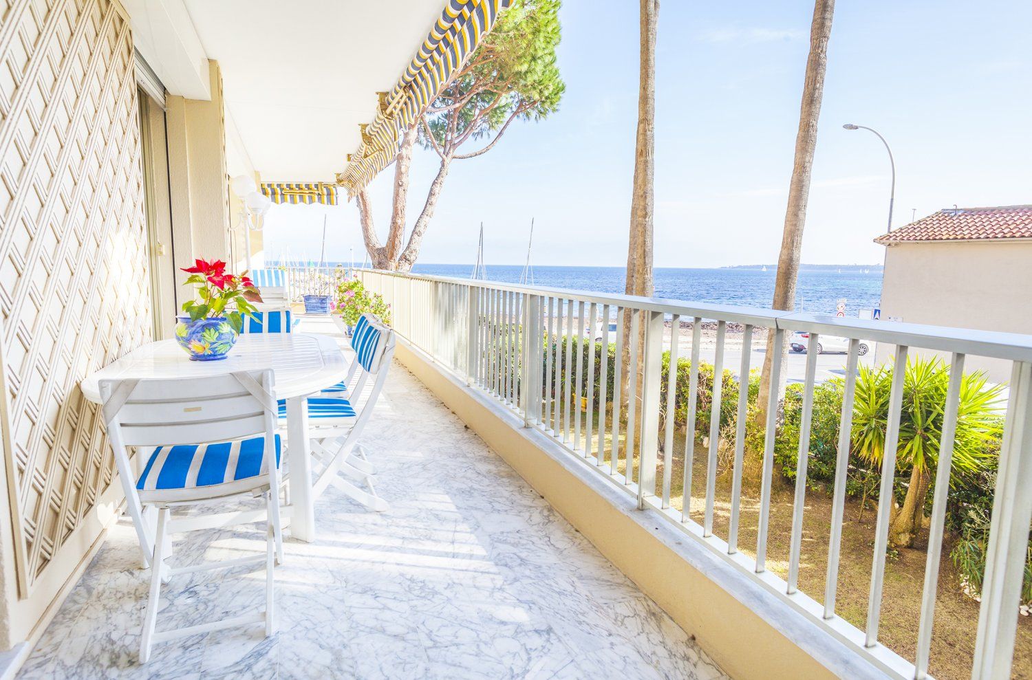 Sea-View Terrace Apartment for Events Near Cannes Beach & Palais