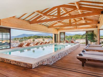Seminar room in a boutique hotel, SPA, restaurant on a private island