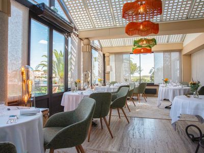 Seminar room in a boutique hotel, SPA, restaurant on a private island