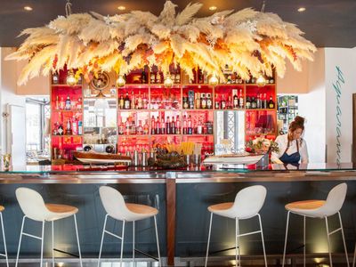Seminar room in a boutique hotel, SPA, restaurant on a private island