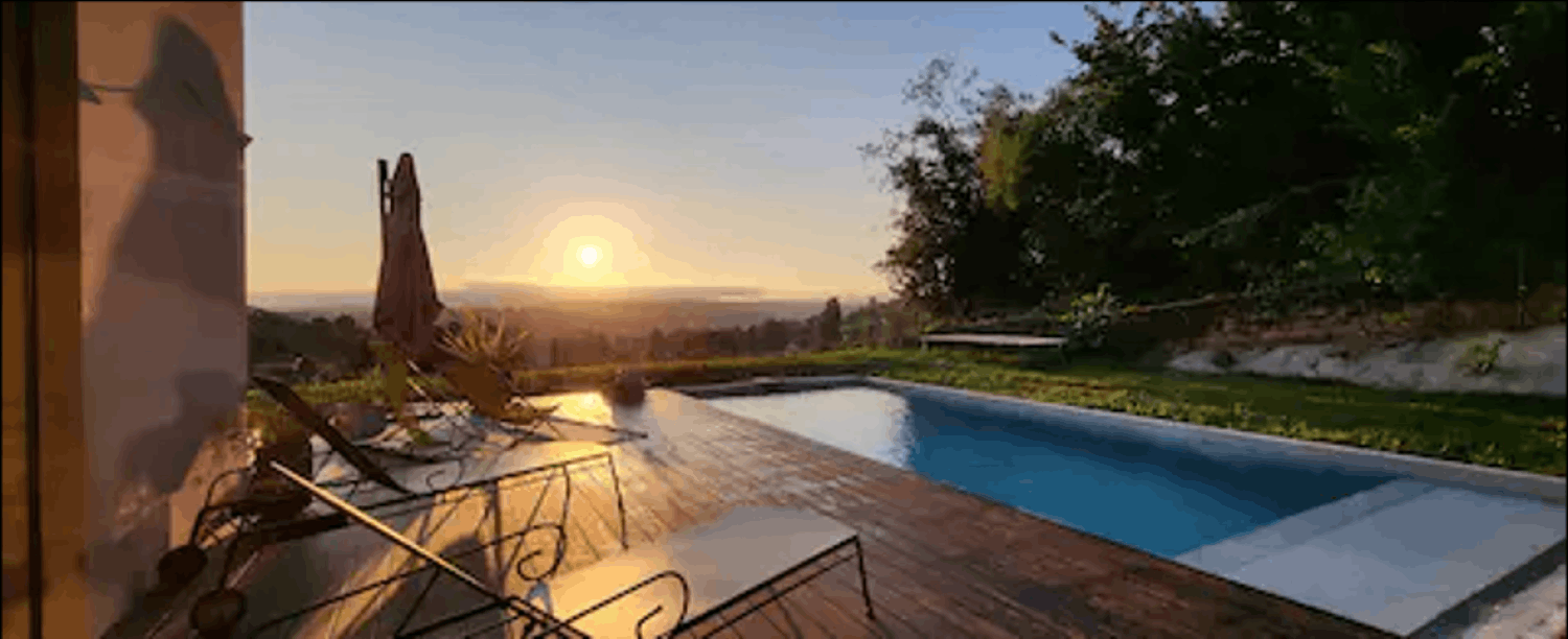 House with exceptional view 8km from Lyon