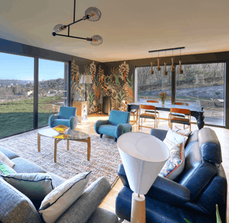 House with exceptional view 8km from Lyon