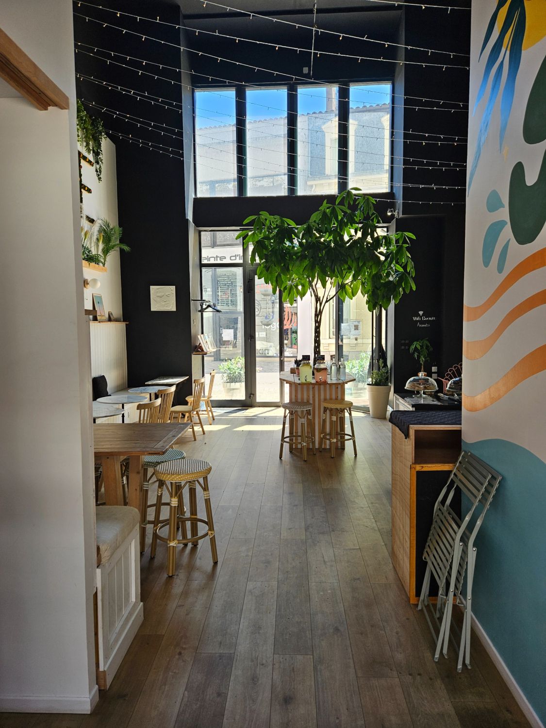 Restaurant nature avec terrasse