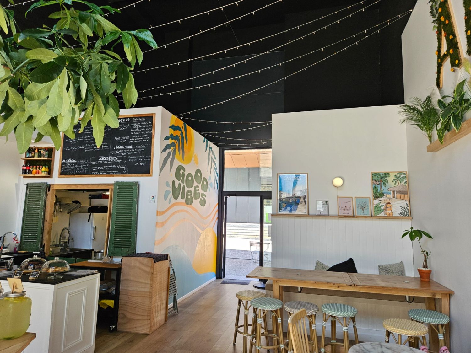 Restaurant nature avec terrasse