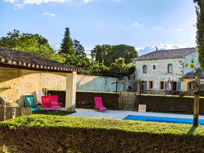 Winegrower's farmhouse with swimming pool