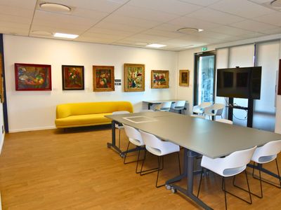 Large space of 600 m² dedicated to art