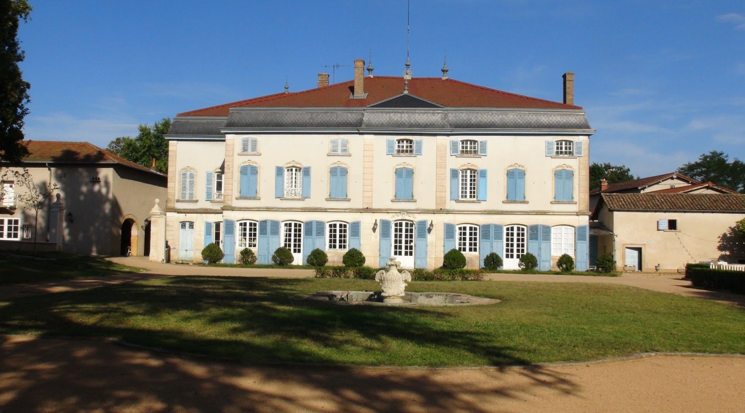 18th century castle in Beaujolais