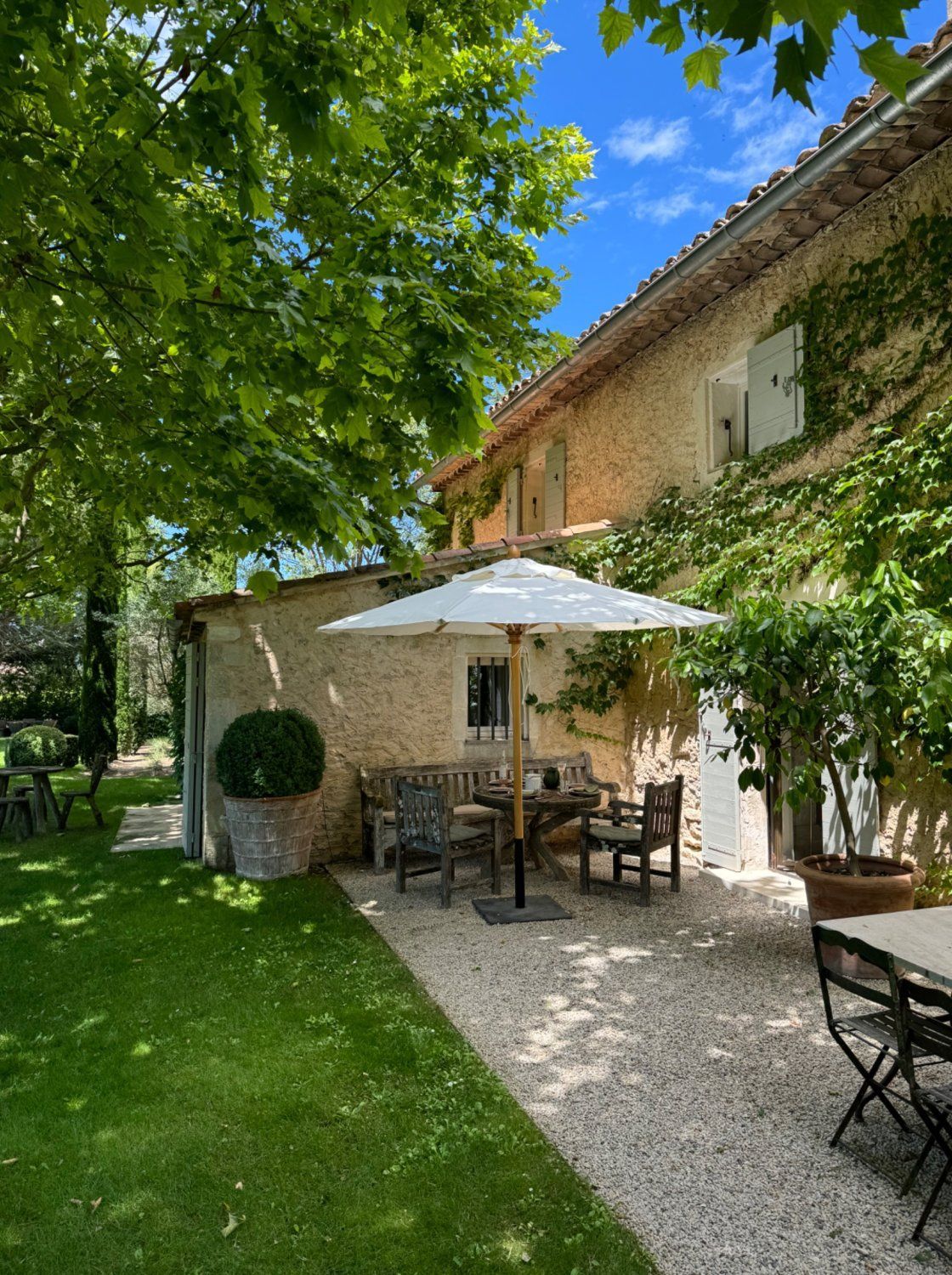Provencal farmhouse in the Luberon