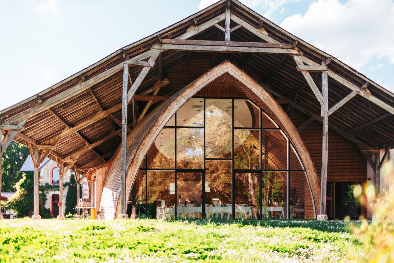 Atypical reception room in an estate in Maine-et-Loire