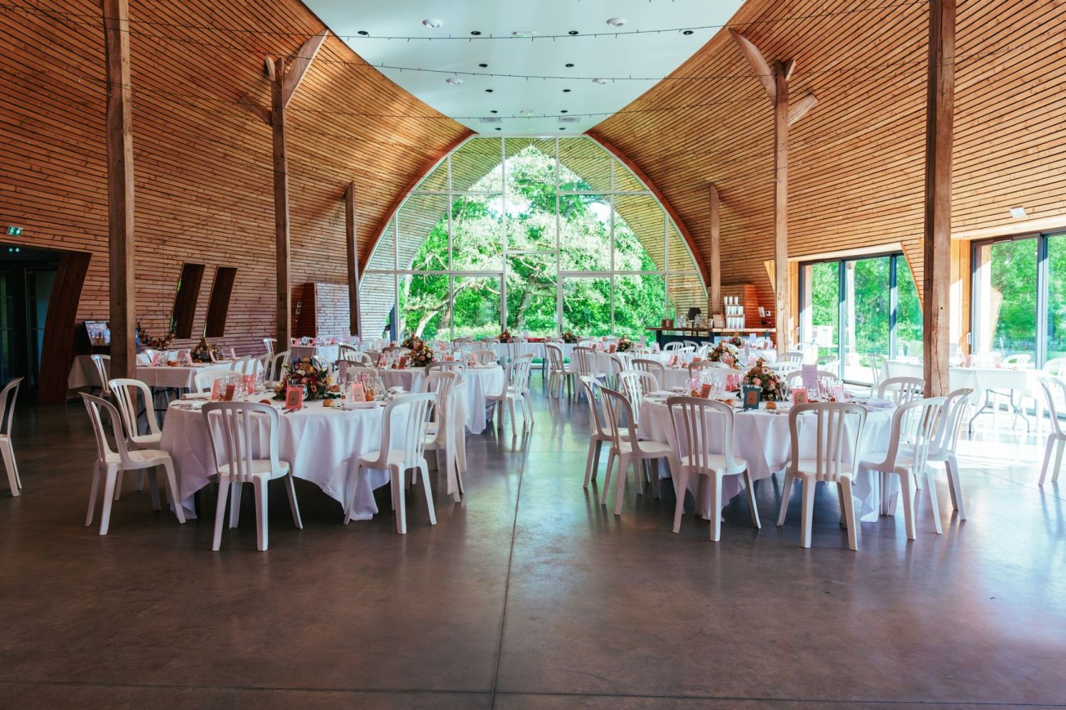 Atypical reception room in an estate in Maine-et-Loire
