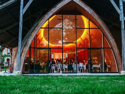 Salle de reception atypique dans un domaine du Maine-et-Loire
