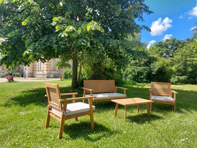 Salle de reception atypique dans un domaine du Maine-et-Loire