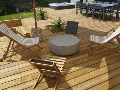 Architect-designed villa with spa hammam solarium