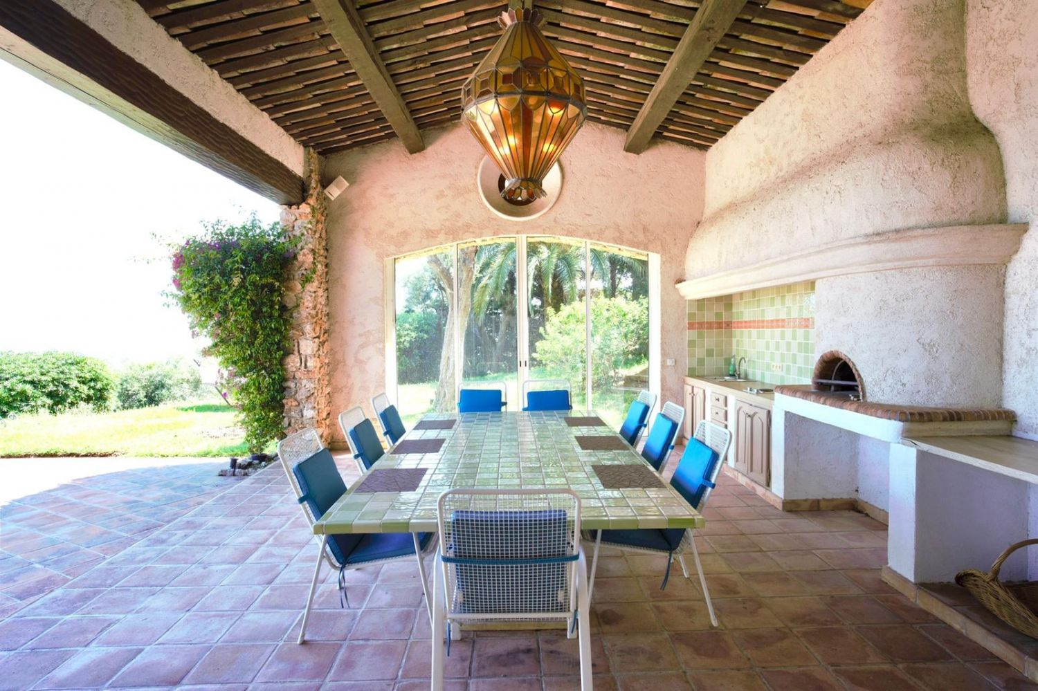Mas neo-provencal, jardin mediterrannien 4000 M2 paysager