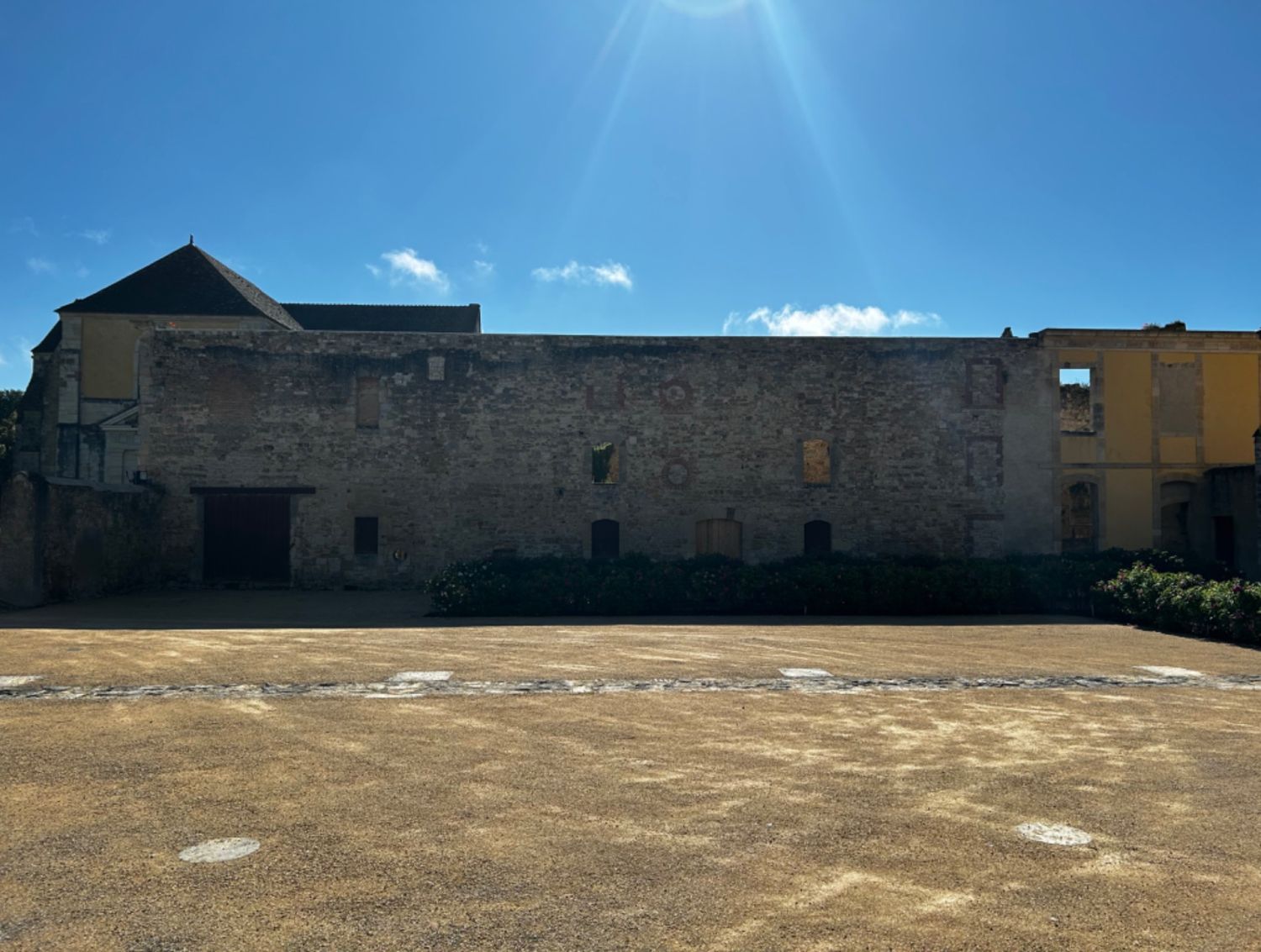 Renovated 12th century abbey