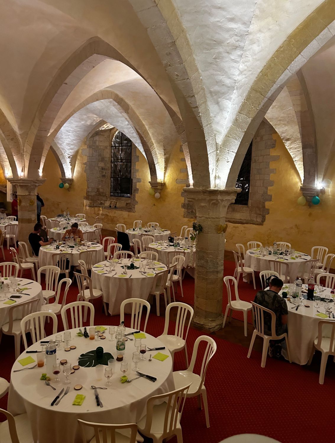 Renovated 12th century abbey