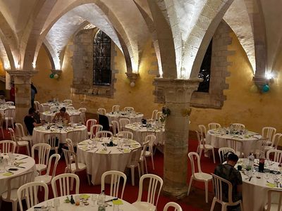 Renovated 12th century abbey