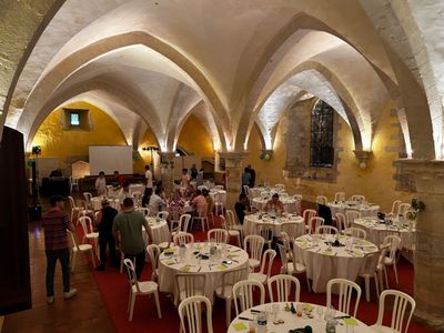 Renovated 12th century abbey