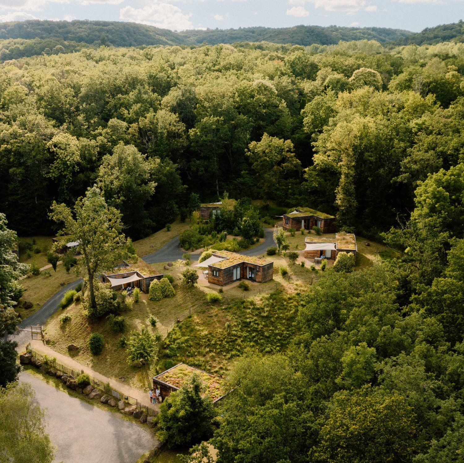 Resort au coeur des volcans d'Auvergne