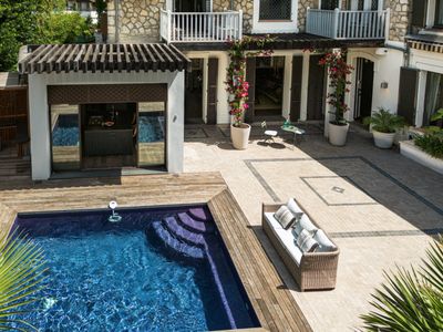 Historic Baroque Villa in Cannes with Pool & Garden