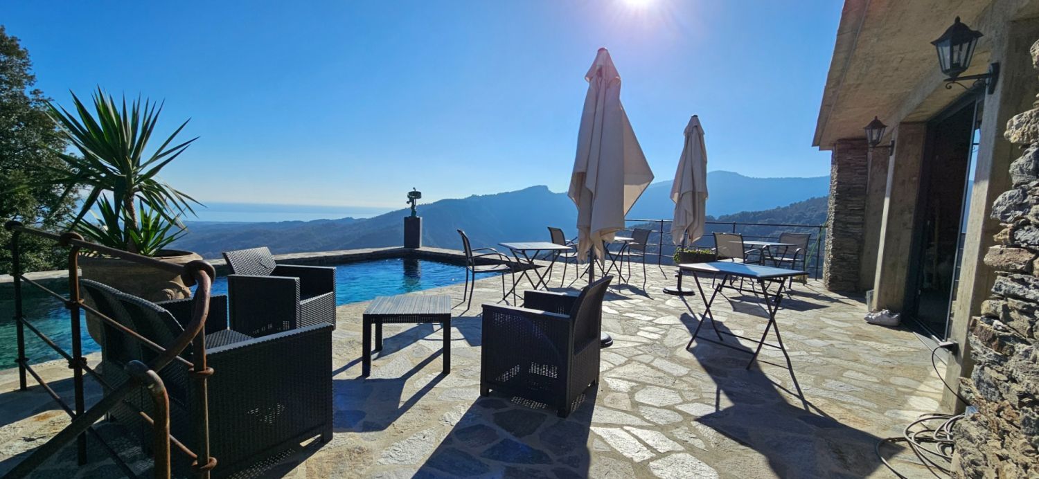 Panoramic Estate with Sea & Mountain Views for Events