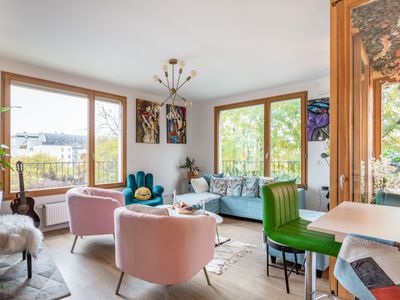 Loft Lumineux avec Jardin d'Intérieur à Paris pour Événements & Réunions