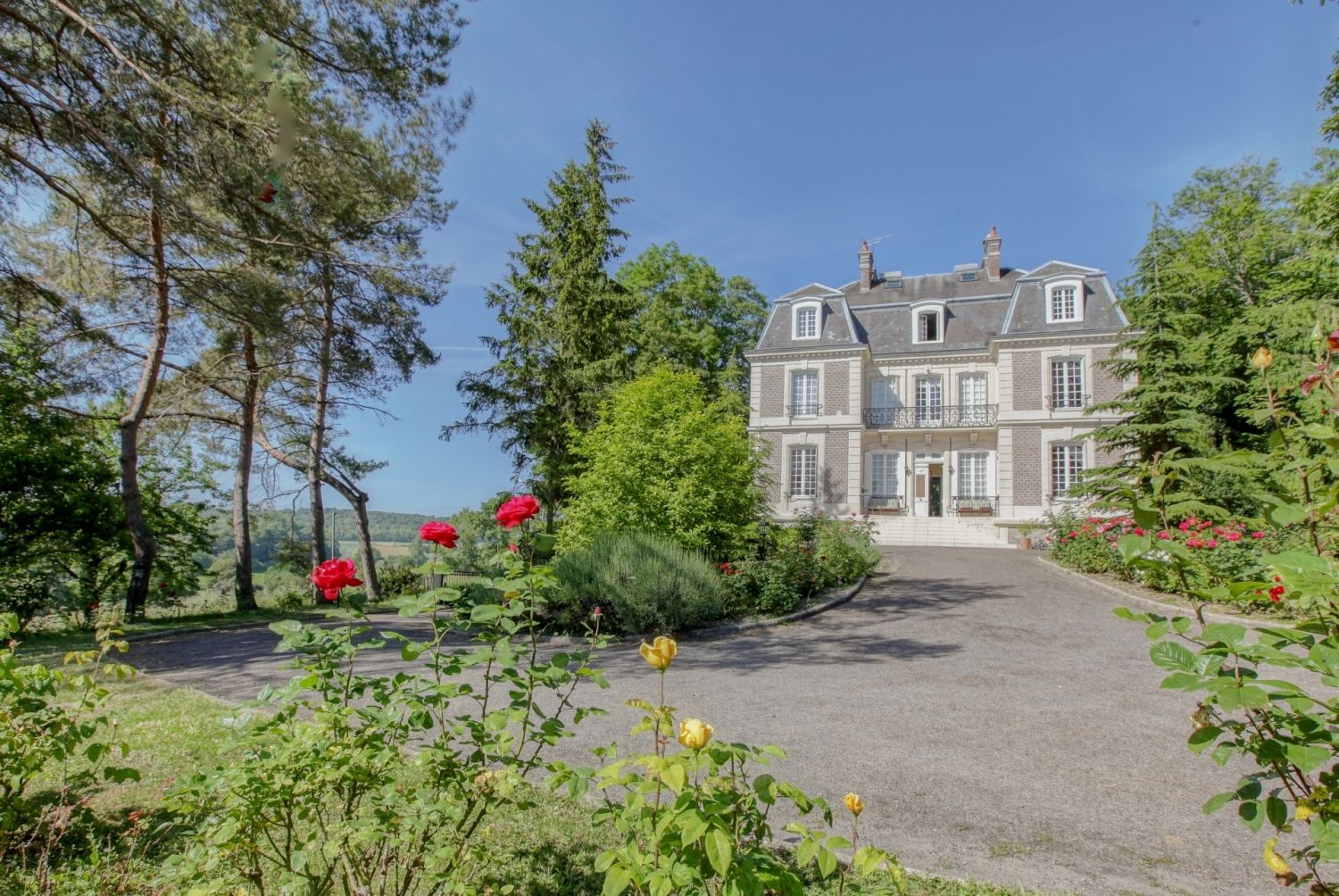 Charming castle with a huge garden