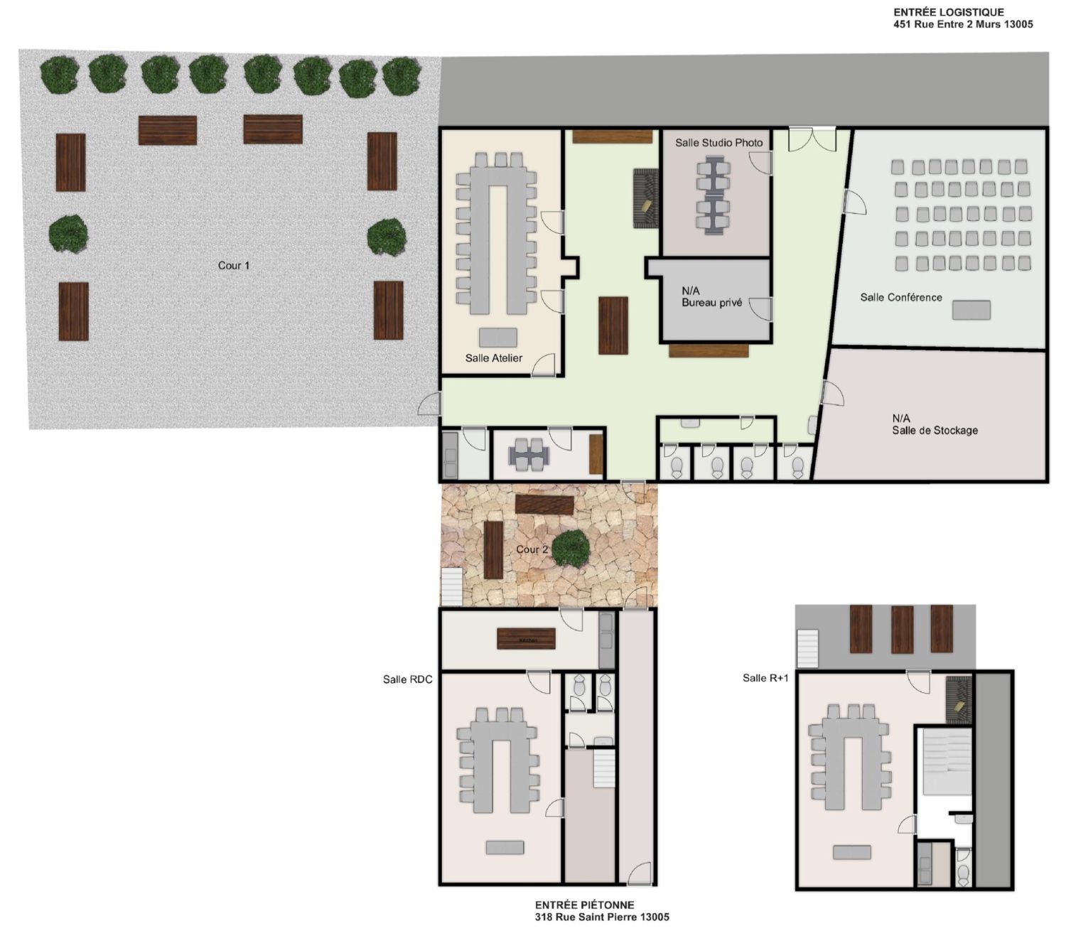Rental Workshop Meeting room - 35m² 