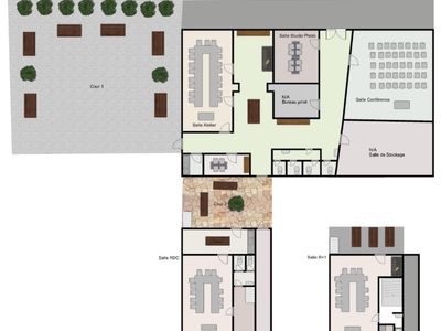 Rental Workshop Meeting room - 35m² 