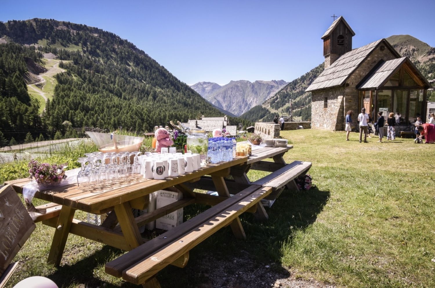 Restaurant in the mountains