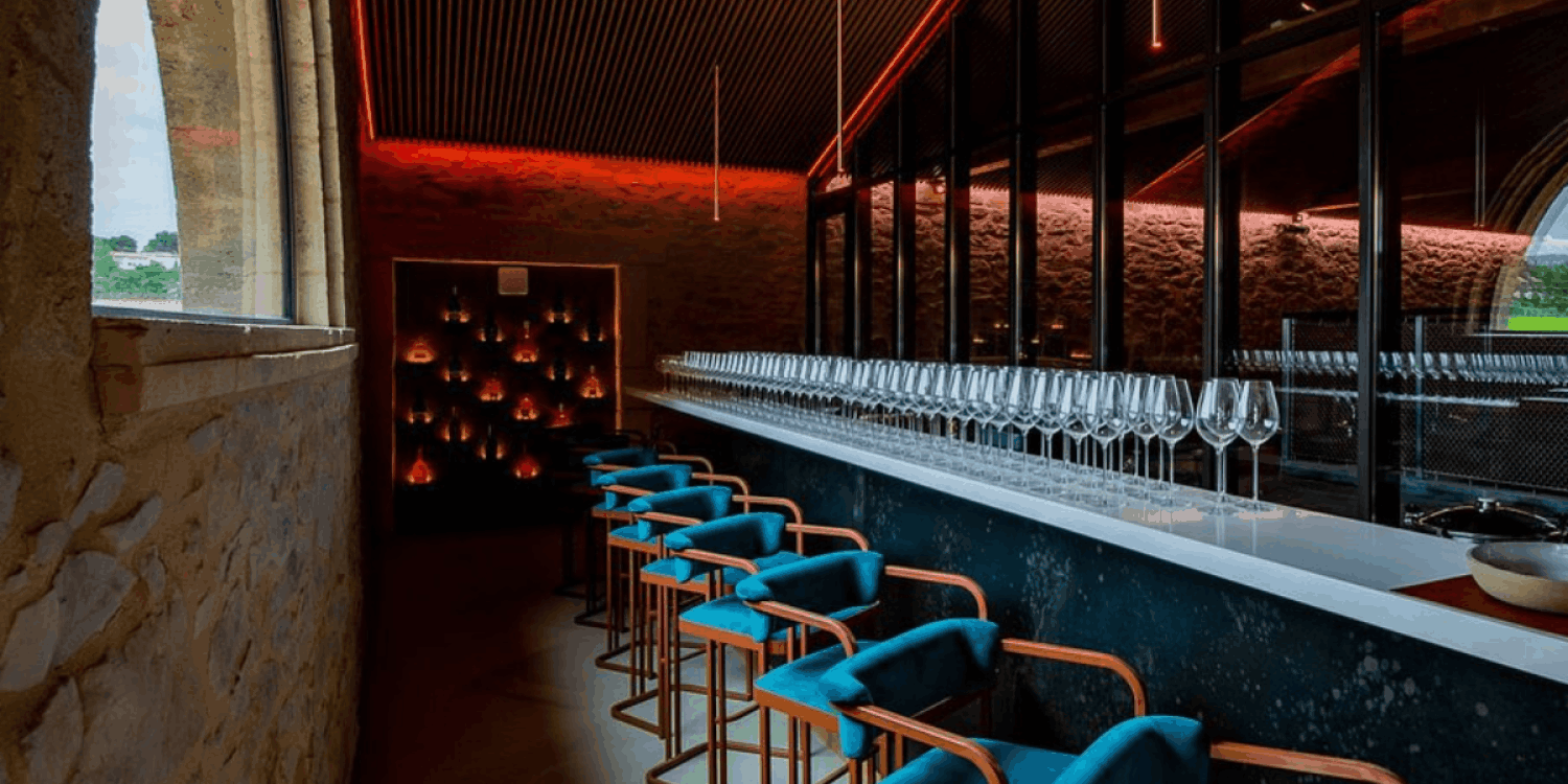 Domaine viticole architectural dans le Pic St Loup