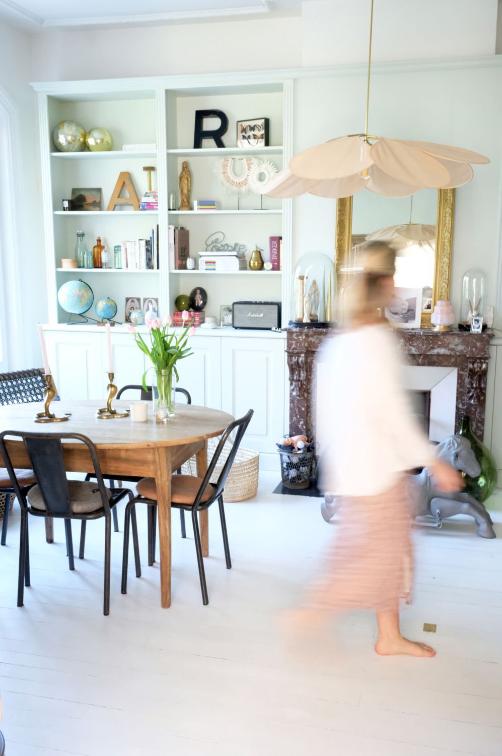 Maison du 19e siècle avec décoration contemporaine