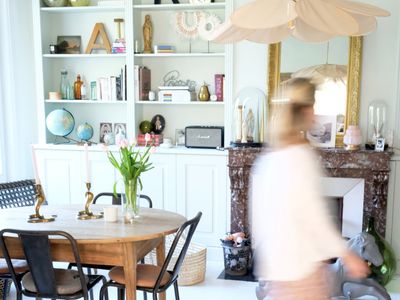 19th century house with contemporary decoration