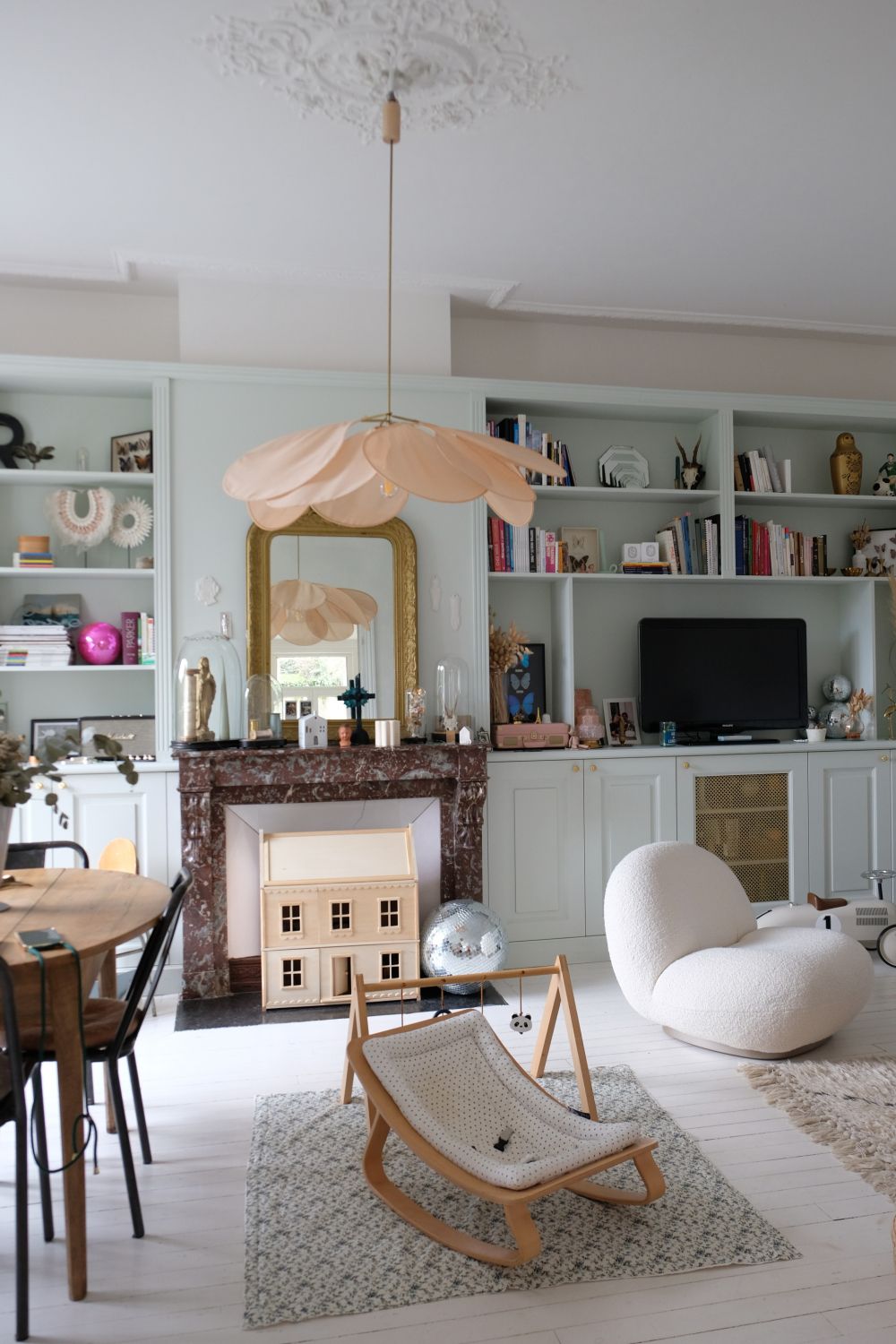 Maison du 19e siècle avec décoration contemporaine