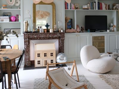 19th century house with contemporary decoration