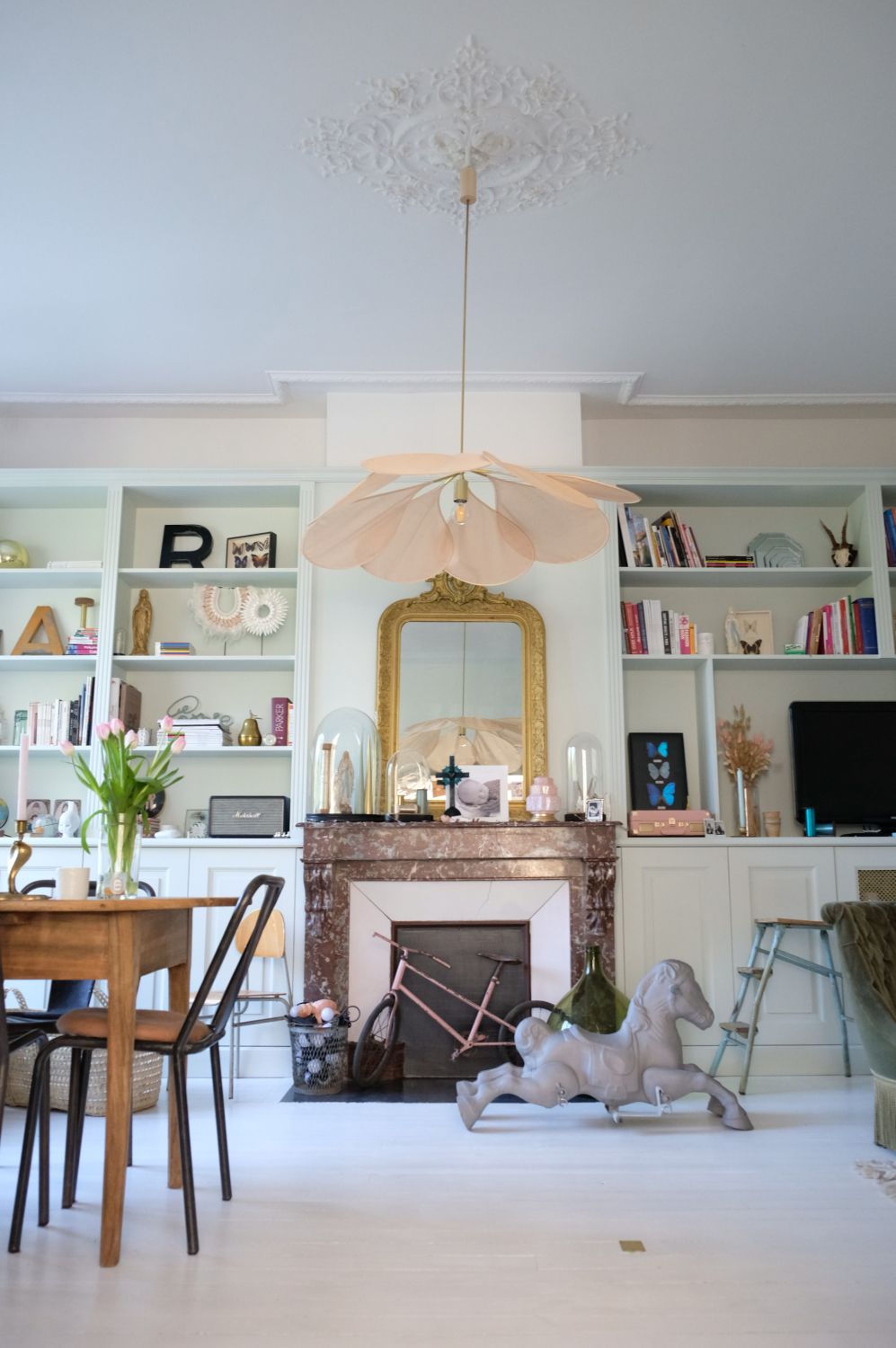 Maison du 19e siècle avec décoration contemporaine