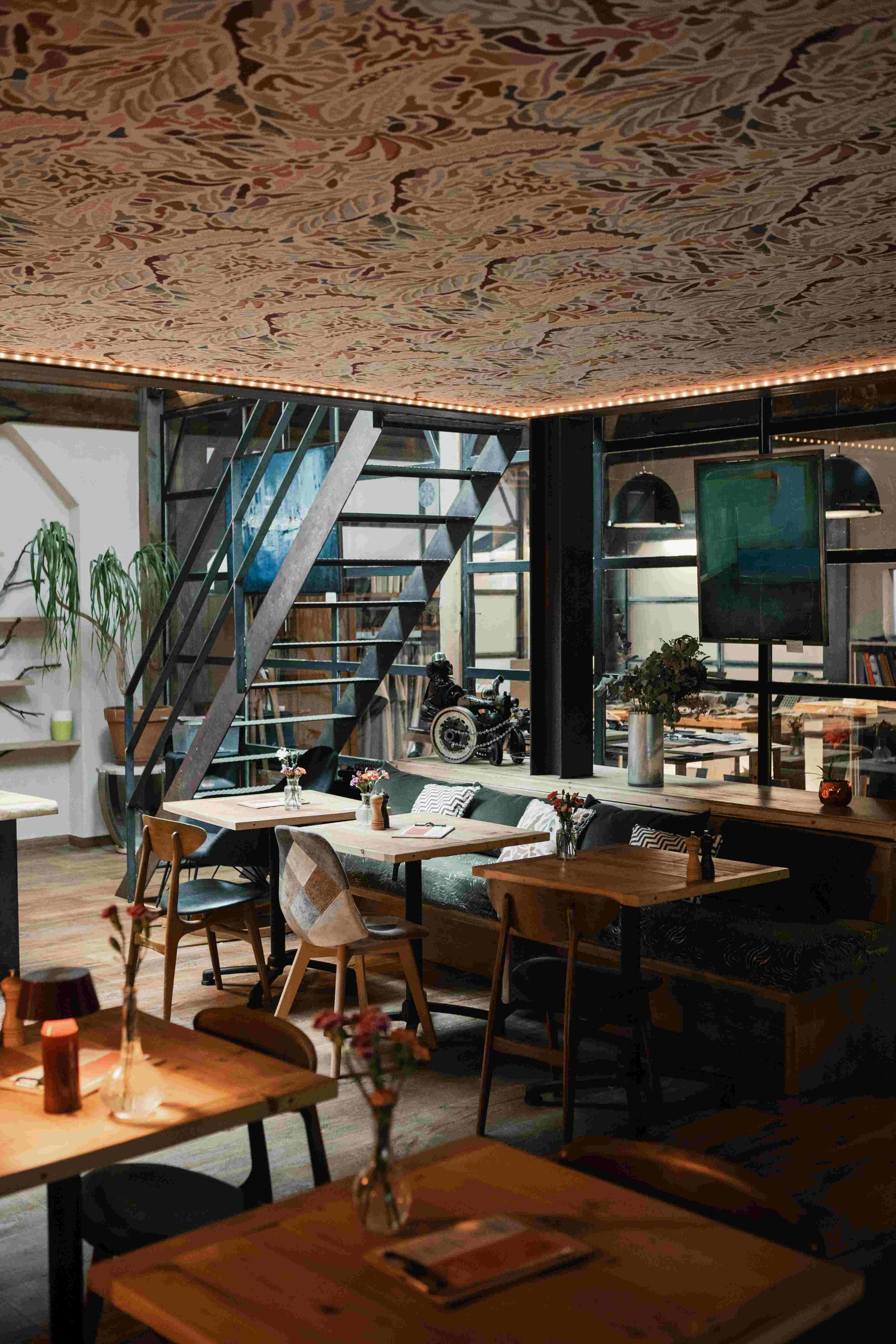 Post-industrial type space in the mountains
