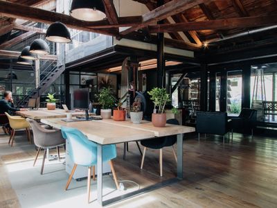 Post-industrial type space in the mountains