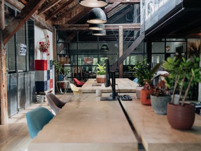 Post-industrial type space in the mountains