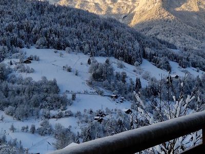 Mountain chalet with panoramic view