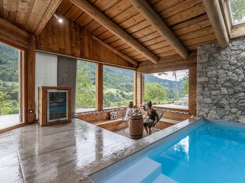 Luxury Chalet in Les Villards-sur-Thônes with Mountain View & Pool