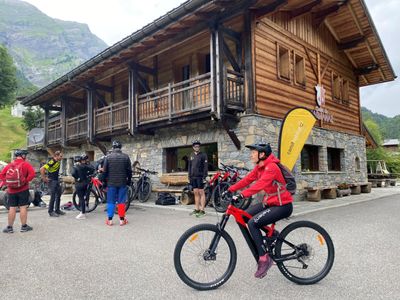 Character chalet with a large capacity