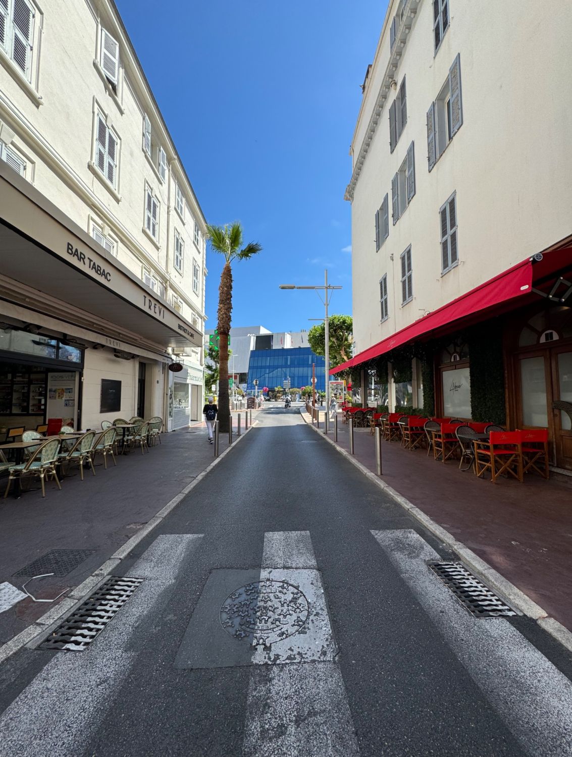 Charming Cannes Bistro Café Facing Palais des Festivals