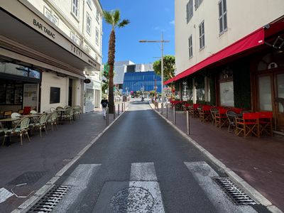 Charming Cannes Bistro Café Facing Palais des Festivals
