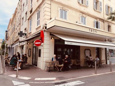 Charming Cannes Bistro Café Facing Palais des Festivals
